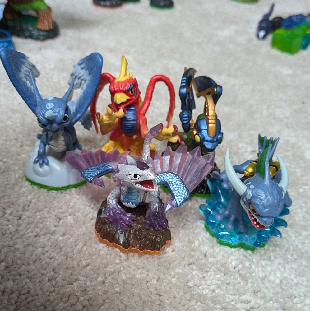 Skylanders Beast Figures Lot